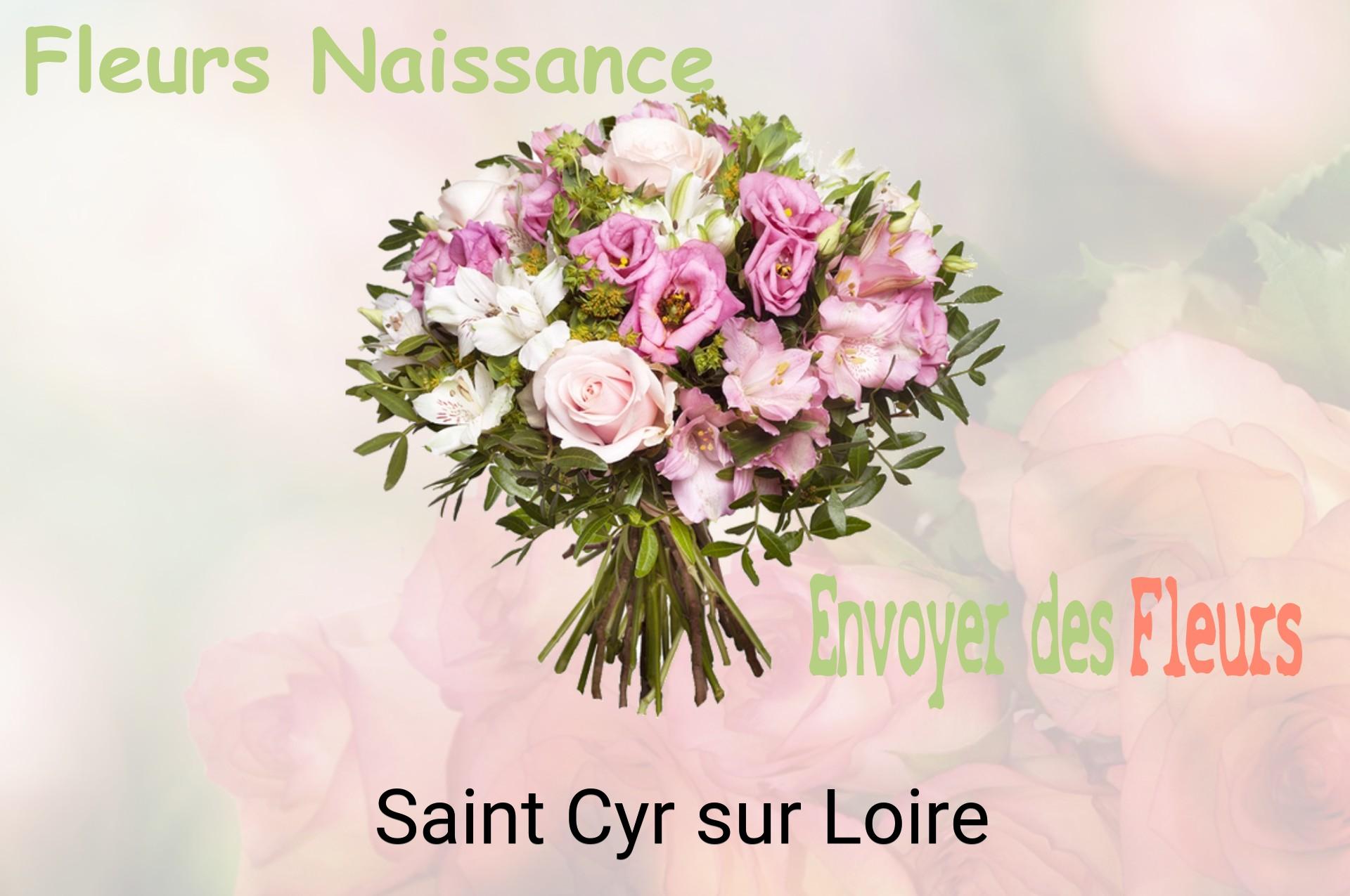 Bouquet de fleurs de naissance livré à Saint-Cyr-sur-Loire